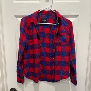 Abercrombie flannel shirt.